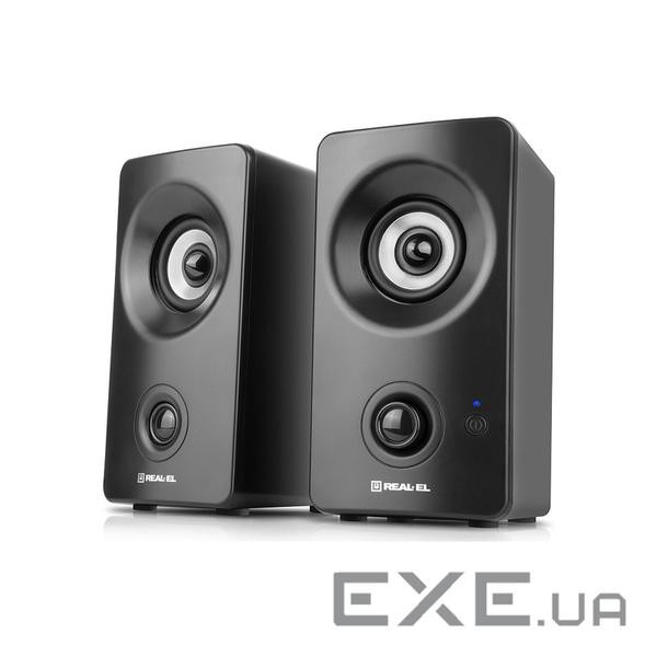 Акустична система REAL-EL S-405 USB Black (EL121100016)