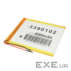 Літій-полімерний акумулятор 4*90*100mm (Li-ion 3.7В 4500мА&middot,год) (0490100) ) (0490100)