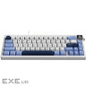 Дротова механічна клавіатура Ajazz AK650 Sea Salt switches Blue White Blue (AK650-SS-BWB)