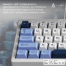 Дротова механічна клавіатура Ajazz AK650 Sea Salt switches Blue White Blue (AK650-SS-BWB)