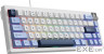 Дротова механічна клавіатура Ajazz AK650 Sea Salt switches Blue White Blue (AK650-SS-BWB)