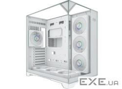 Корпус PcCOOLER CPS C3 M500 WH білий ATX/Micro ATX/Mini-ITX безБП (LxWxH) 495x370x (C3M500WHE000-GL)