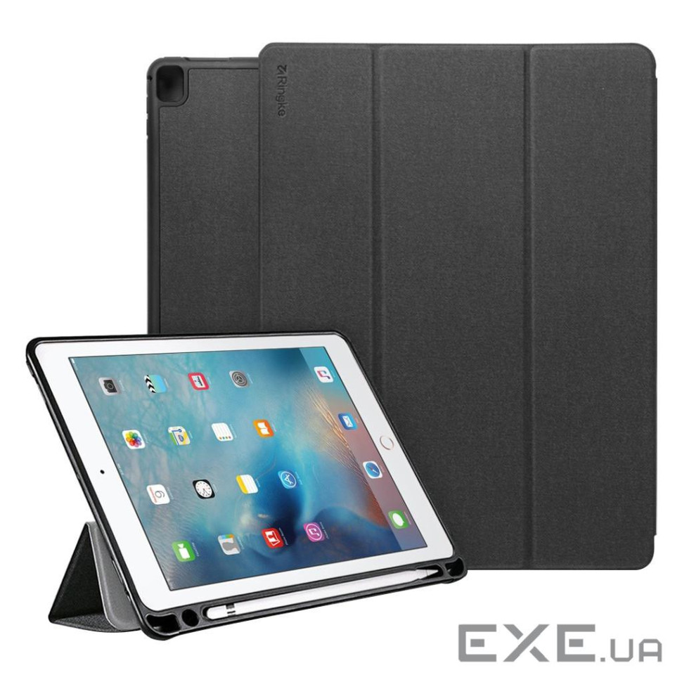 Чохол до планшета Ringke Smart Case для Apple iPad Pro 2020 12.9" BLACK (RCA4794)
