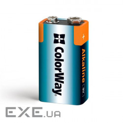 Батарейка COLORWAY Alkaline «Крона » (CW-BA6LR61-1BL)