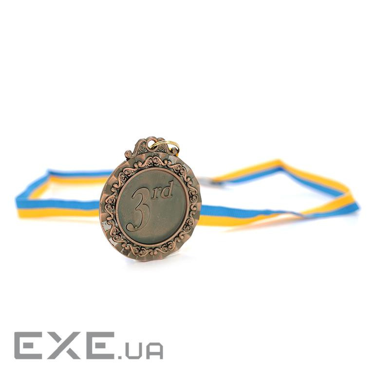 Медаль нагородна, 3 місце - "бронза", діаметр 6,5 см (YT-M3B-65) VOLTRONIC