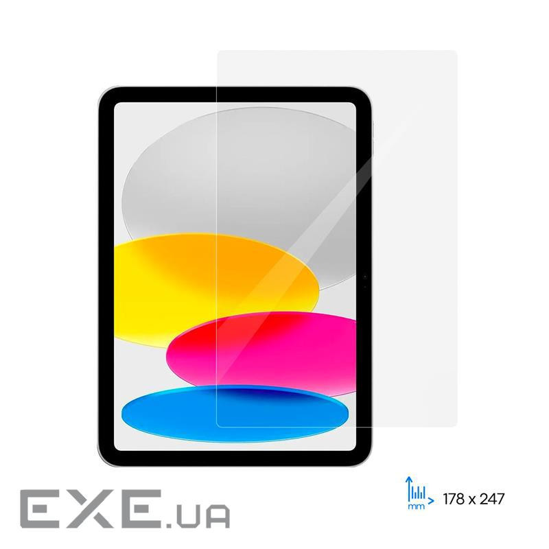 Захисне скло 2E для Apple iPad 11" (2025) , 2.5D, прозорий (2E-IP-IPD-2025-LT2.5D-CL)