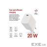 Зарядний пристрій EMOS V01G20 USB-C PD20W GaN