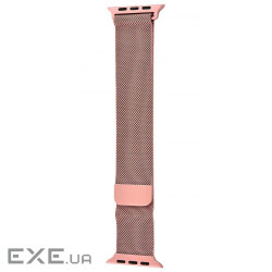 Ремінець Apple Watch Milanese Loop 42/44/45/49 mm rose gold (7771 rose gold)