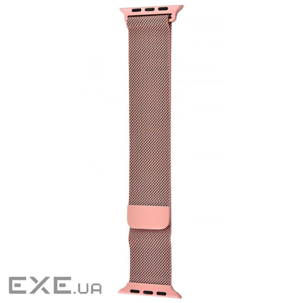 Ремінець Apple Watch Milanese Loop 42/44/45/49 mm rose gold (7771 rose gold)