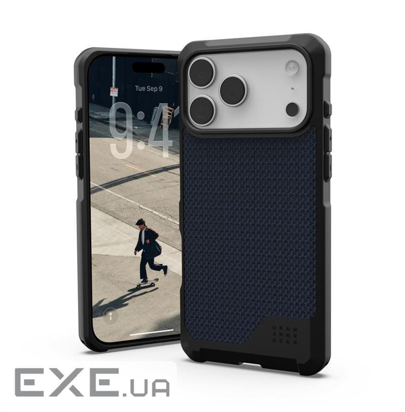 Чохол UAG для iPhone 17 Pro Max, Metropolis LT MagSafe, Kevlar Mallard (114518113955)