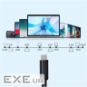 Дата кабель USB-C to USB-C 0.8m USB 4 100W 40Gbps 8K60Hz Choetech (XCC-1028)