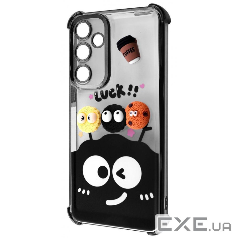 Чехол WAVE Winkie Samsung Galaxy A55 black/splash (64205 black/splash)