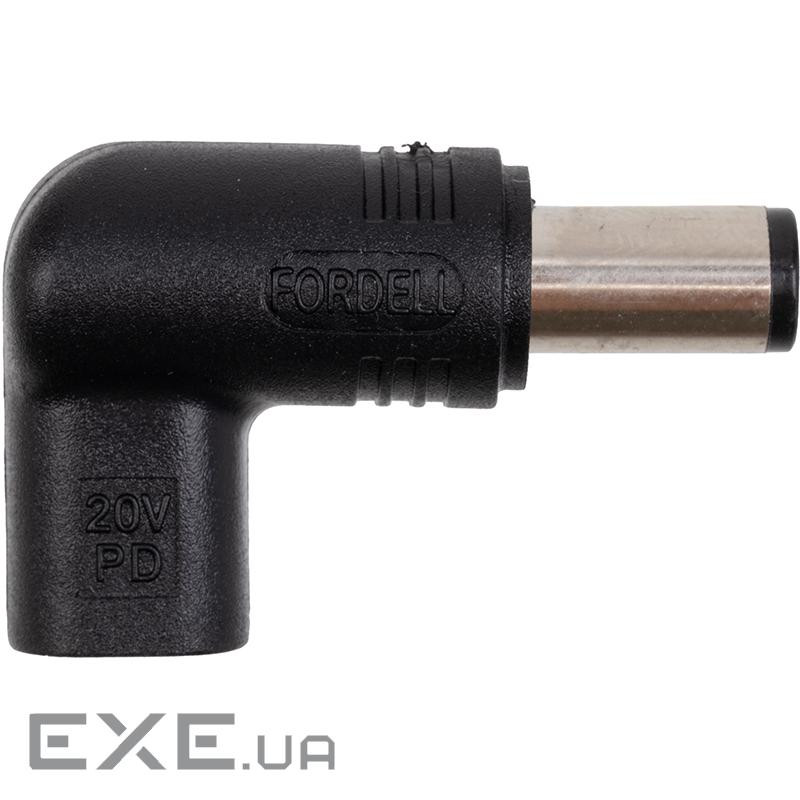 Адаптер PowerPlant USB Type-C на DC 7.4x5.0 мм (для Dell) (CC360628)