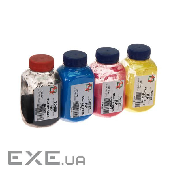 Тонер HP CLJ CP1025 Black*40г +C/M/Y*35г AHK (1503132)