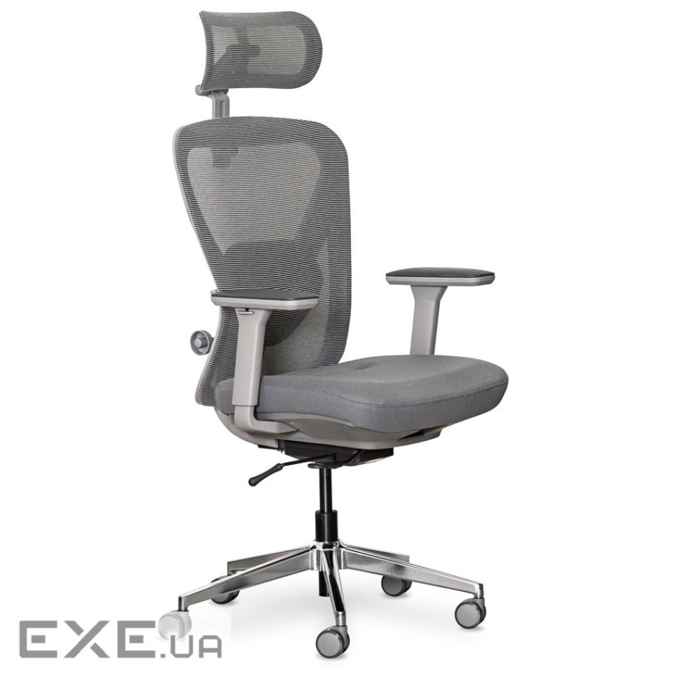 Офісне крісло Mealux Q1 Air Fabric Grey (HF-Q1 F/G)