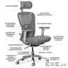 Офісне крісло Mealux Q1 Air Fabric Grey (HF-Q1 F/G)