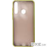 Чохол до мобільного телефона Dengos Matt Huawei Y6P, green (DG-TPU-MATT-55) (DG-TPU-MATT-55)