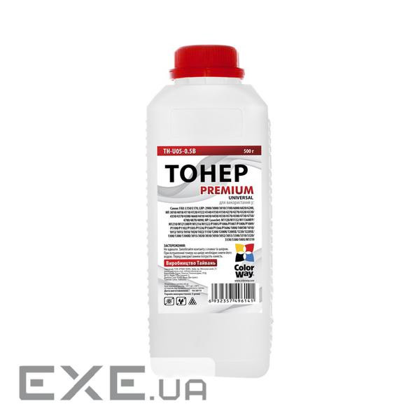 Тонер HP LJ P1005/1102/1010/2035 Premium Universal ColorWay (TH-U05-0.5B)