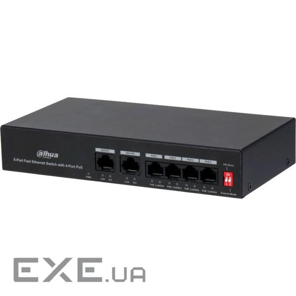 Комутатори DAHUA DH-PFS3006-4ET-36