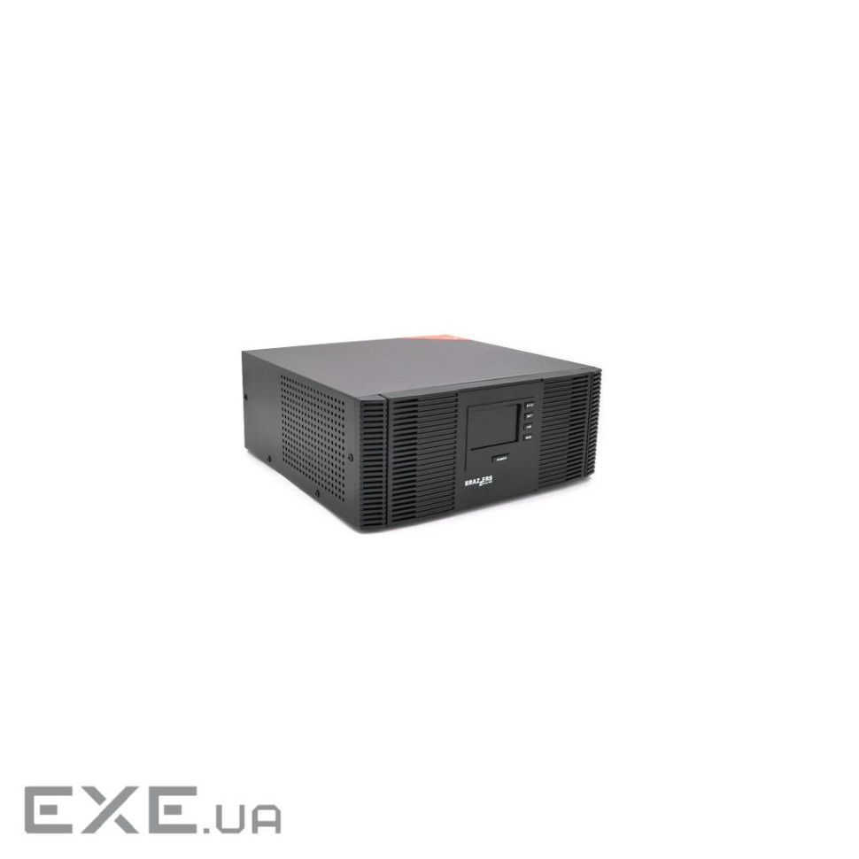 Гібридний інвертор BRAZZERS BRZ-SOLAR-1500, 1500VA/1200W, 24V, струм заряду 10 / 20A, inverter100-29