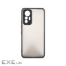 Чохол до мобільного телефона Dengos Matte Xiaomi 12 Lite (black) (DG-TPU-MATT-127)