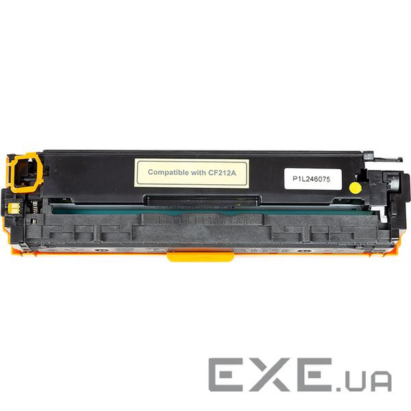 Картридж PowerPlant HP LJ Pro 200, Canon i-Sensys MF8230 YL (PP-CF212AYL)