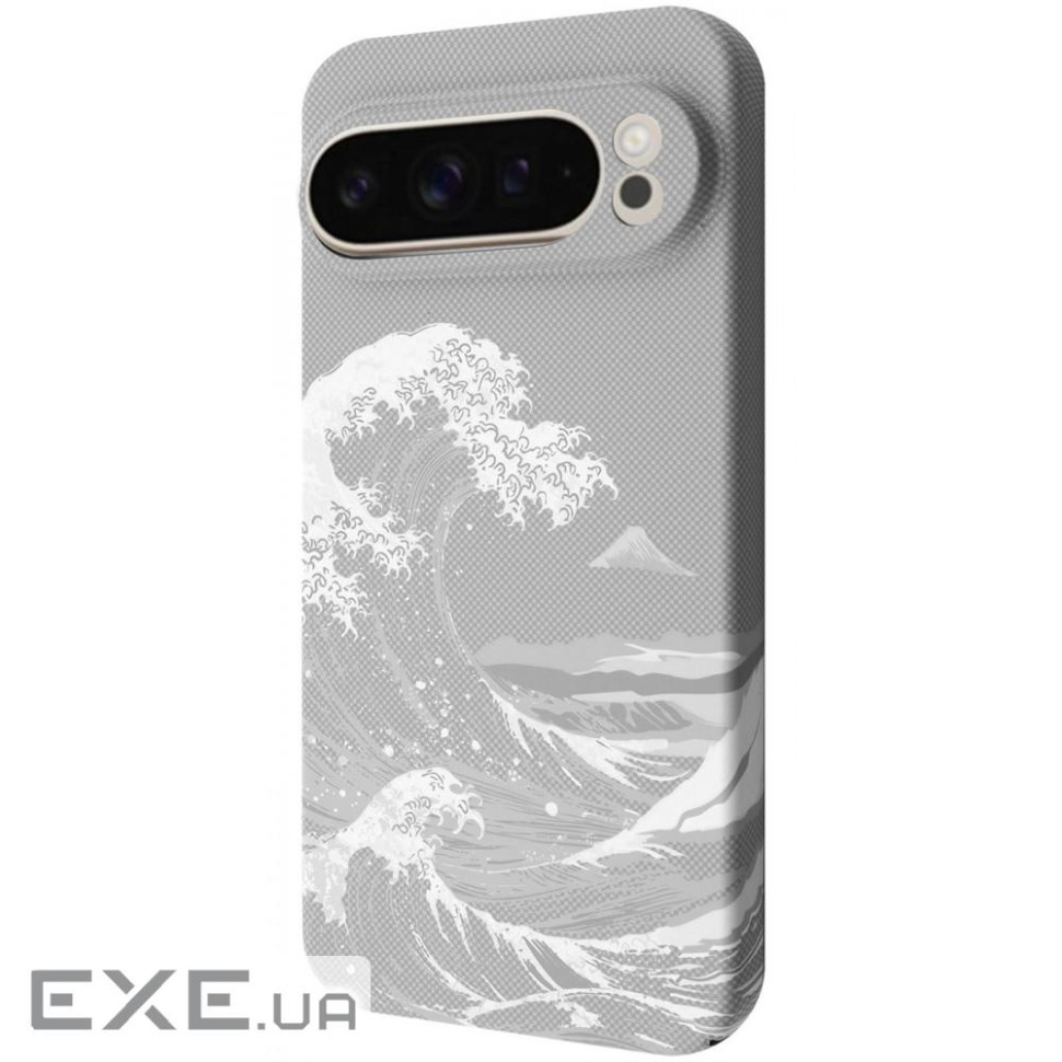 Чехол WAVE Gleam Case with Magnetic Ring Google Pixel 9 Pro XL white waves (PCGCGPGX0970)