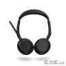 Гарнітура бездротова Jabra Evolve 2 55 USB-C Stereo Stand MS (25599-999-889)