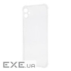 Чохол WXD Силікон 0.8 mm HQ Samsung Galaxy A04e (A042F) clear (39044)