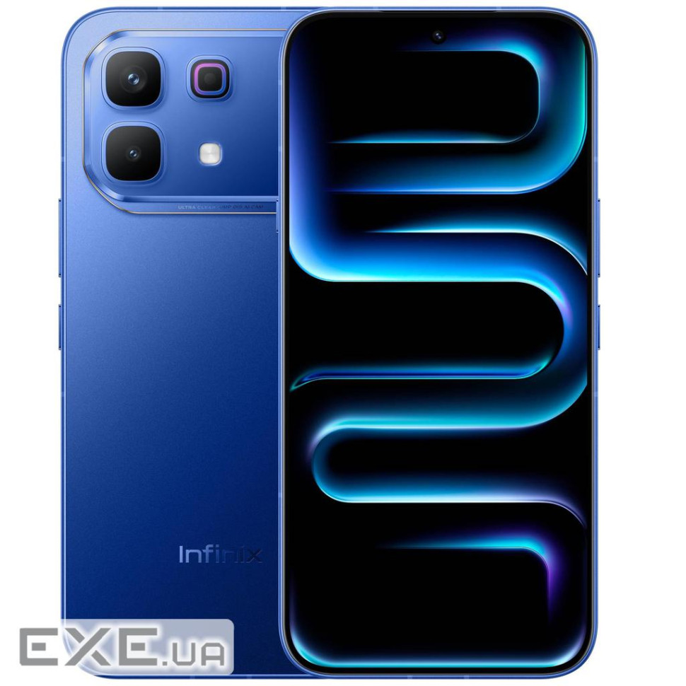 Смартфон Infinix Note 60 Pro X6878 8/256GB Deep Ocean Blue, 6.78" (2644х1208) AMOLED / Qualcomm Snap