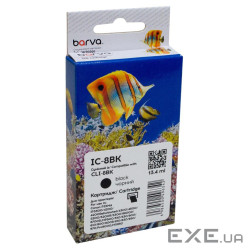 Картридж Barva Canon CLI-8BK (0620B024) 450с (IC-8BK)