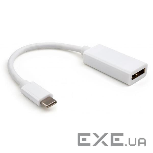 Перехідник Type-C Male to Display Port 0.15m 4K Vinga (VCPTCDP15)