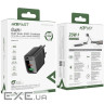 Зарядний пристрій Acefast A78 1xUSB-C PD20W + 1xUSB-A GaN Black (6974316283256)