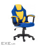 Крісло ігрове GT Racer X-1414 Blue/Yellow