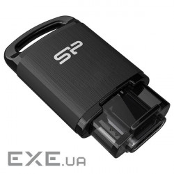 Флешка SILICON POWER Mobile C10 16GB Black (SP016GBUC3C10V1K)