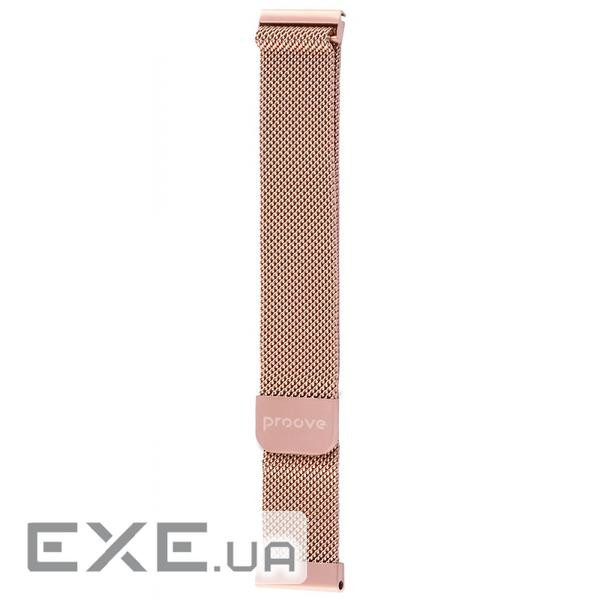 Ремінець Proove Metal Loop 20 mm rose gold (WBMLUW20MM31)
