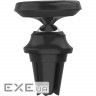 Універсальний автотримач ColorWay Metallic Air Vent-4(360 rotation) magnetic Black (CW-CHM09-BK)
