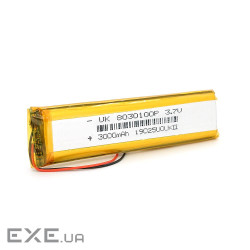 Літій-полімерний акумулятор 8*30*100mm (Li-ion 3.7В 3000мА&middot,год) (8030100)