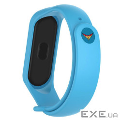 Ремінець для фітнес браслета Armorstandart Superhero Edition Xiaomi Mi Band 5 Captain (ARM57075)