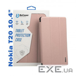 Чехол-книжка BeCover Smart для Nokia T20 10.4" Rose Gold (708052)