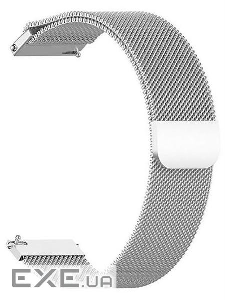 Ремінець для смарт-годин BeCover Milanese Style для Samsung Galaxy (20mm)/Watch 5/ Watch 4.. (707675)
