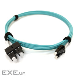 ВО патч-корд, LC/UPC-SC/UPC, 2.0мм, (OM3 Clearcurve&reg,), Duplex, LSZH, 3м , Corn (F055702T5Z20003M)