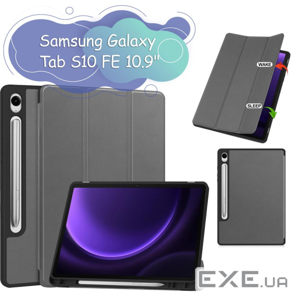 Чохол до планшета BeCover Flexible TPU Mate Samsung Galaxy Tab S10 FE (SM-X520/SM-X526) 10. (713266)