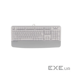 Клавіатура дротова A4Tech Fstyler FK20, USB, колір білий (FK20 (White))