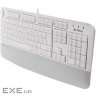 Клавіатура дротова A4Tech Fstyler FK20, USB, колір білий (FK20 (White))