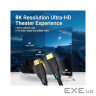Кабель мультимедійний HDMI M to HDMI M 3.0m 8K60Hz cotton braided black Vention (AAUBI)