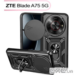 Чохол до мобільного телефона BeCover Military ZTE Blade A75 5G Black (713551)