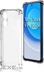 Чохол-накладка BeCover Anti-Shock для Tecno Spark 9 Pro (KH7n) Clear (708907)