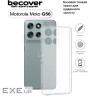 Чохол до мобільного телефона BeCover Silicone Motorola Moto G56 Transparent (713767)