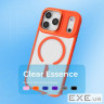 Чохол Proove Clear Essence Case with Magnetic Ring iPhone 16 Pro Max orange (PCCEIP16PM10)